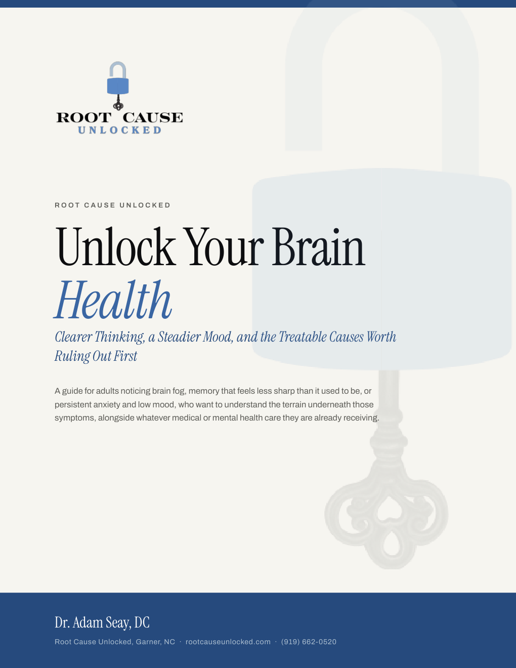 Cover of Unlock Your Brain Health
