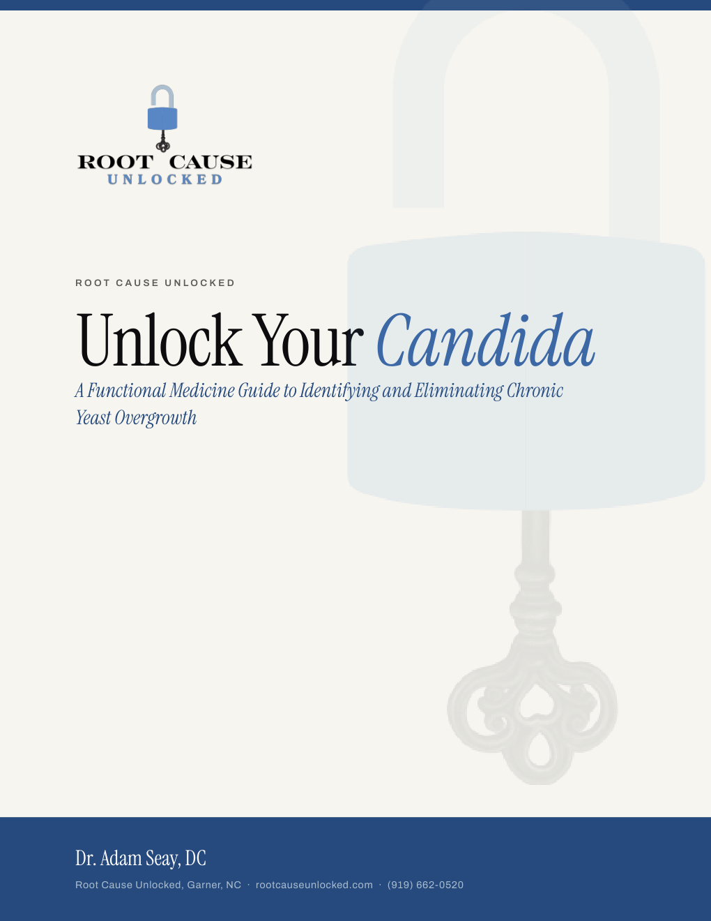 Cover of Unlock Your Candida