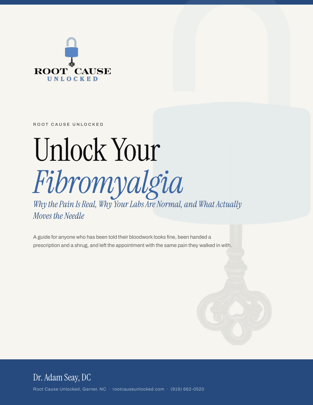 Cover of Unlock Your Fibromyalgia