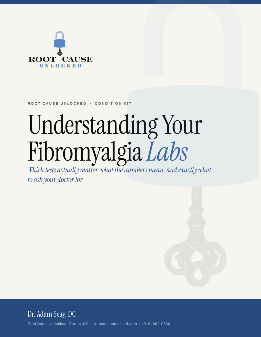 Cover of Understanding Your Fibromyalgia Labs