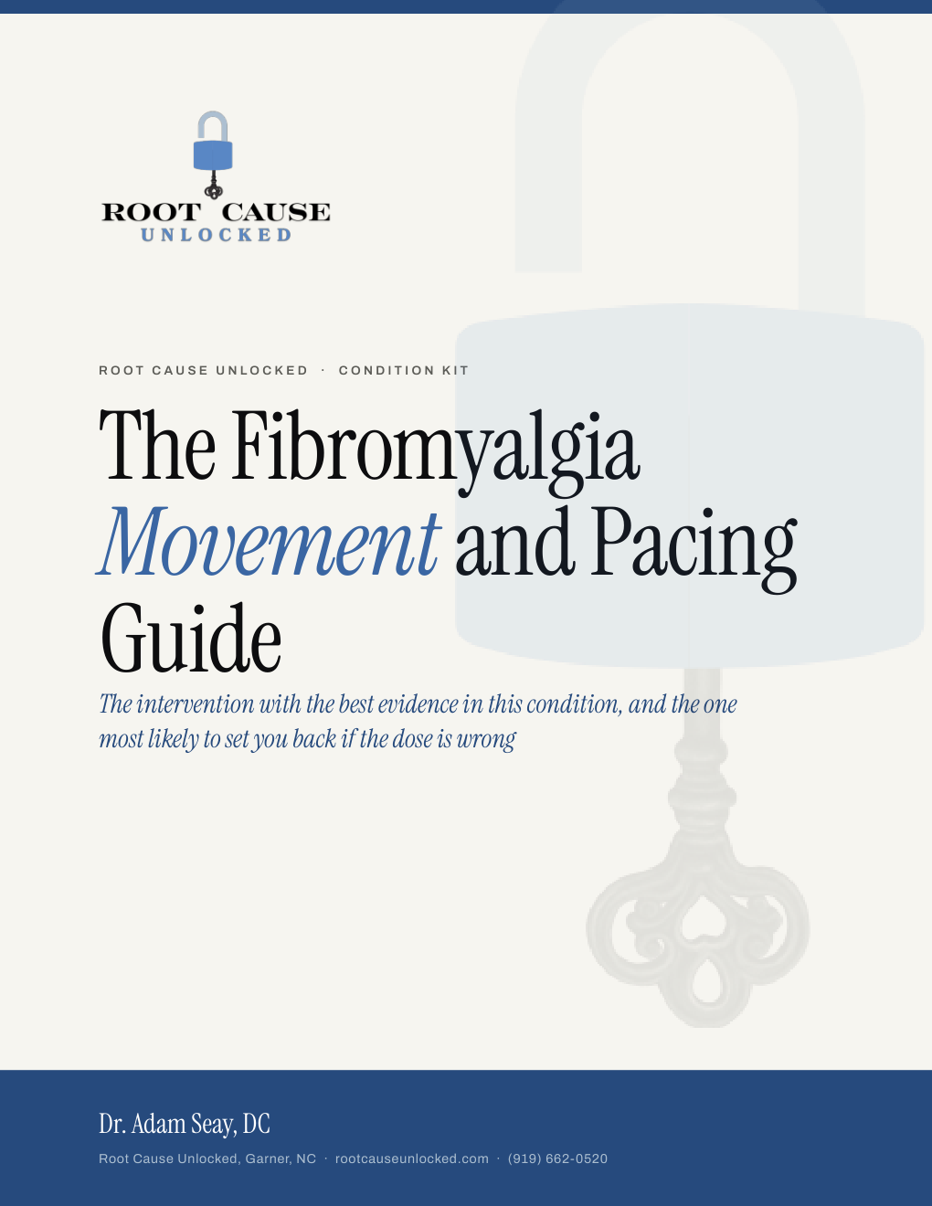 Cover of The Fibromyalgia Movement and Pacing Guide