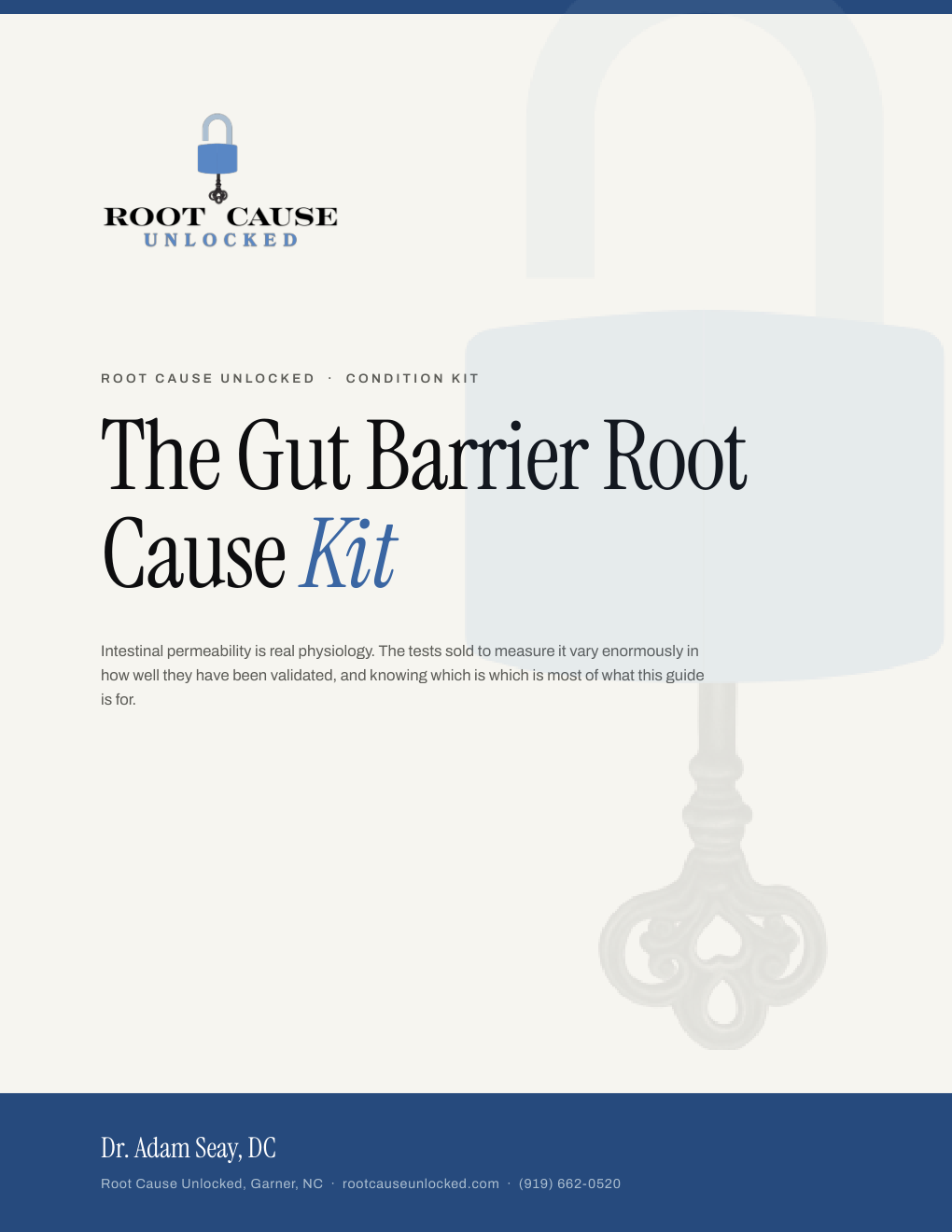 Cover of The Gut Barrier Root Cause Kit