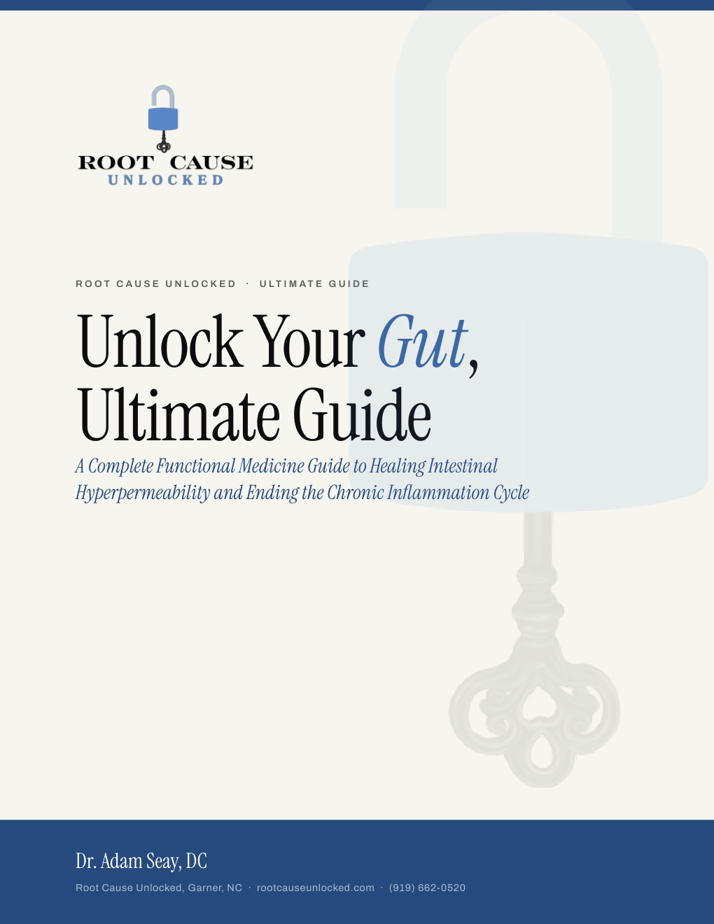 Cover of Unlock Your Gut, Ultimate Guide