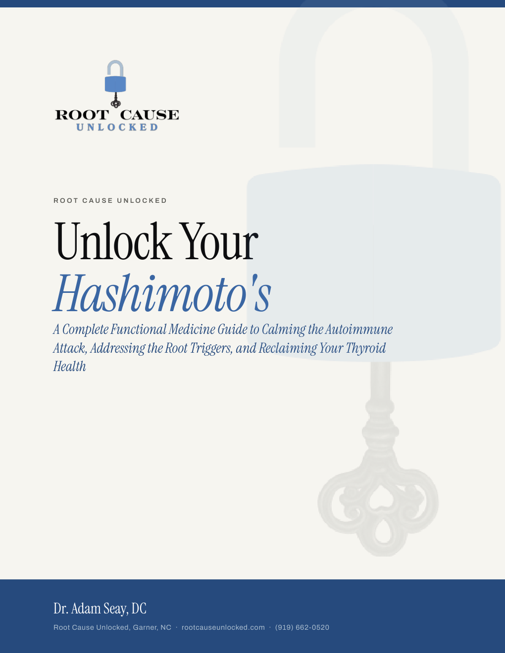 Cover of Unlock Your Hashimoto's
