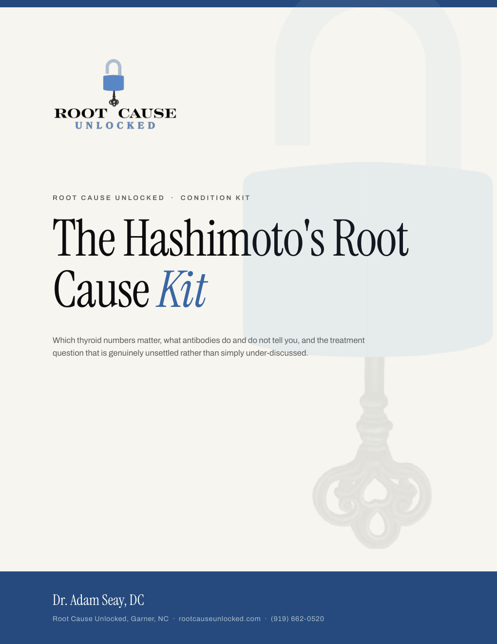 Cover of The Hashimoto's Root Cause Kit