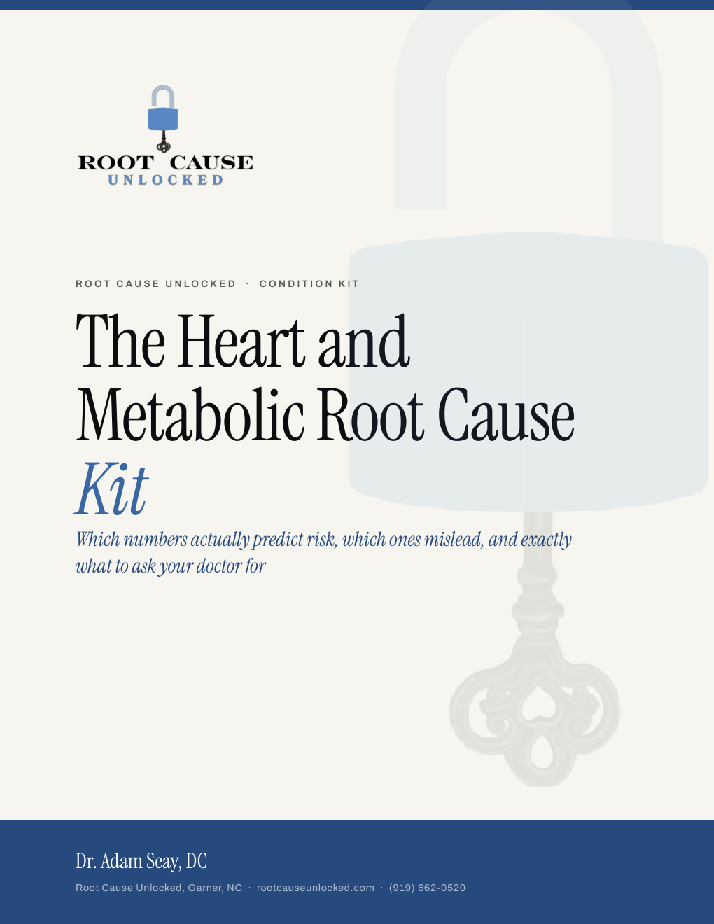 Cover of The Heart and Metabolic Root Cause Kit