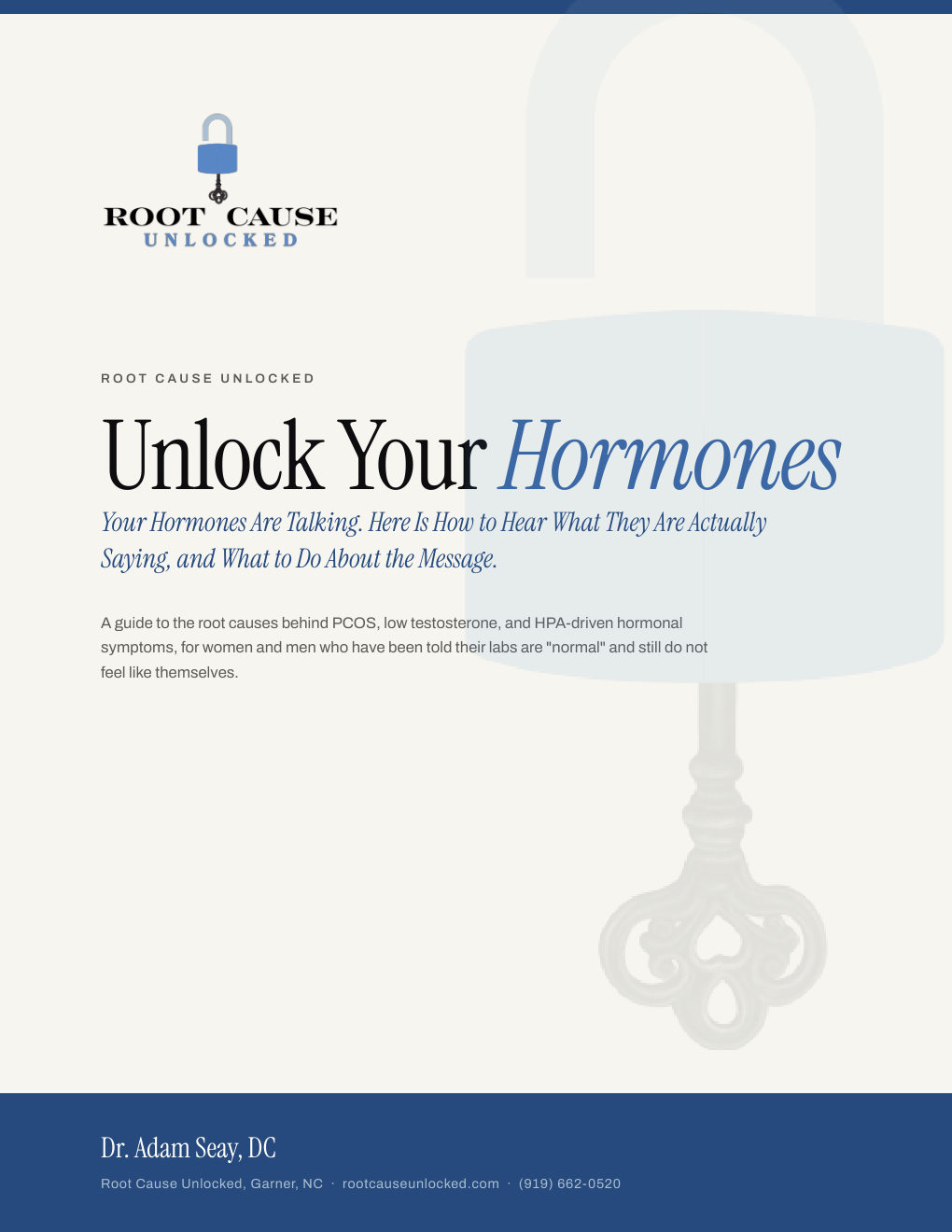 Cover of Unlock Your Hormones