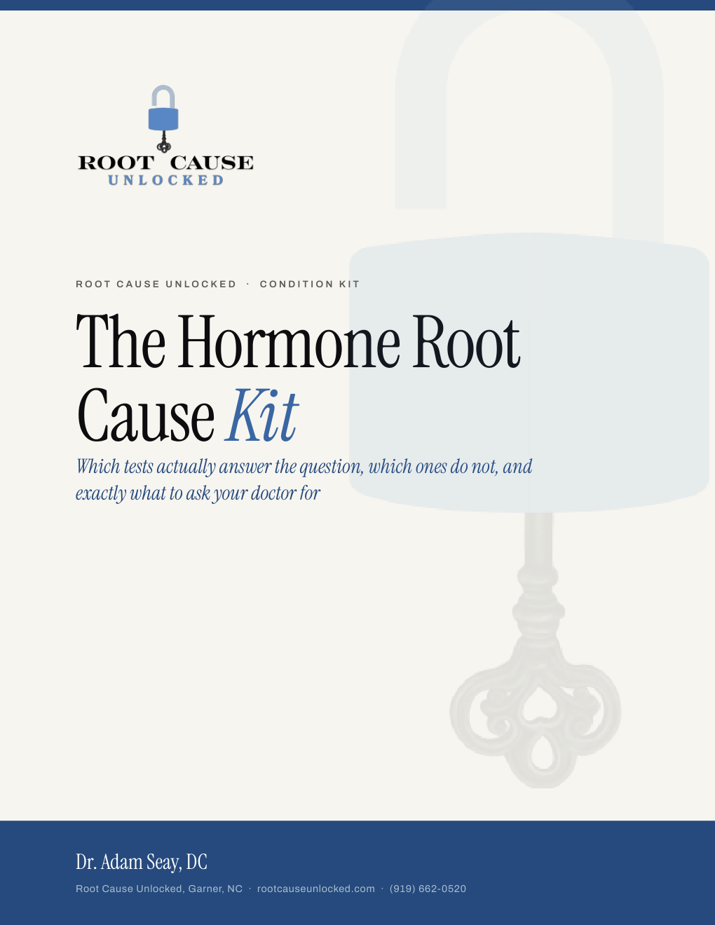 Cover of The Hormone Root Cause Kit