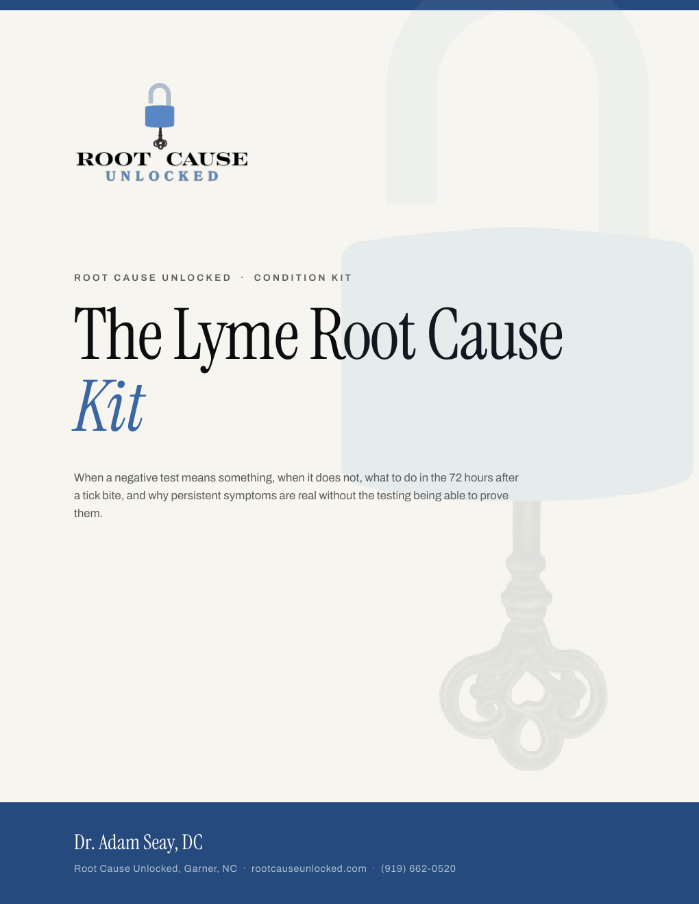 Cover of The Lyme Root Cause Kit