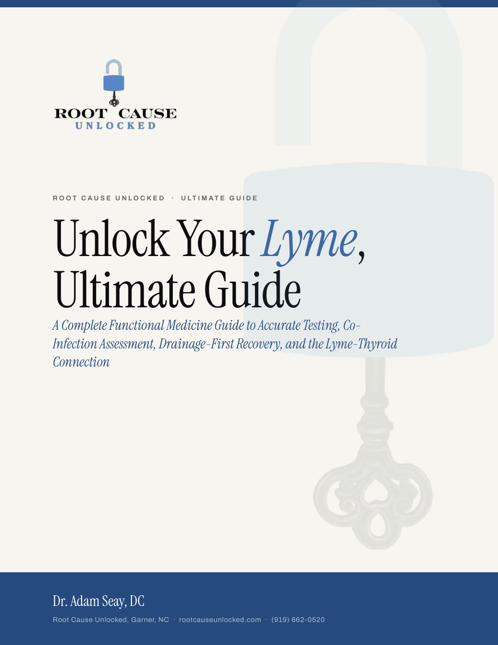Cover of Unlock Your Lyme, Ultimate Guide