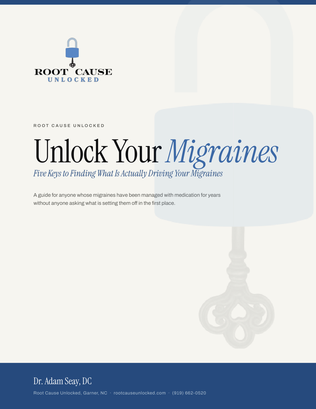 Cover of Unlock Your Migraines