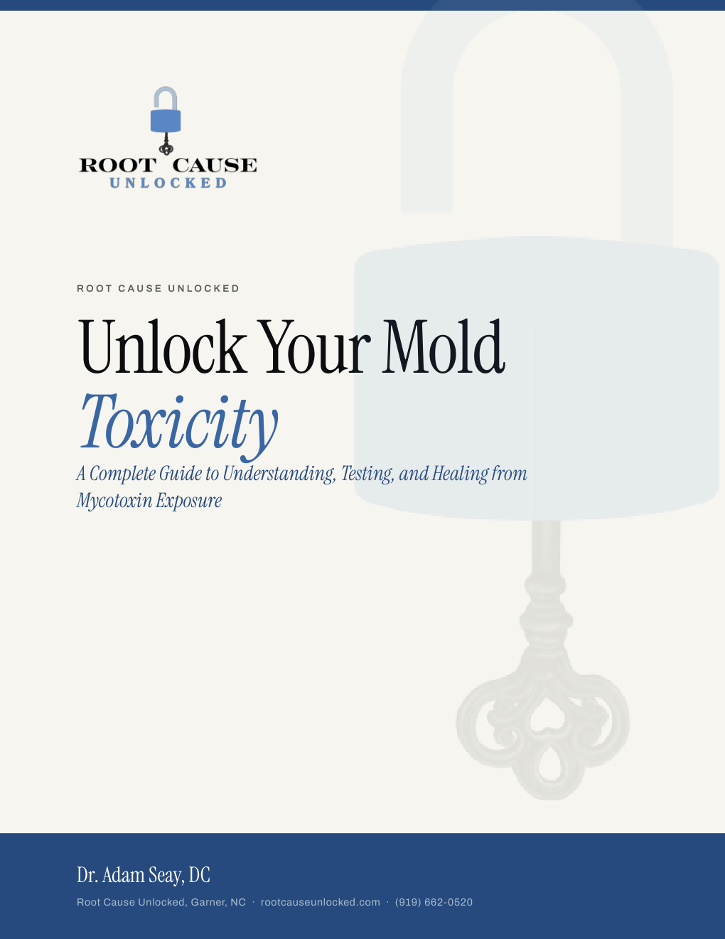 Cover of Unlock Your Mold Toxicity