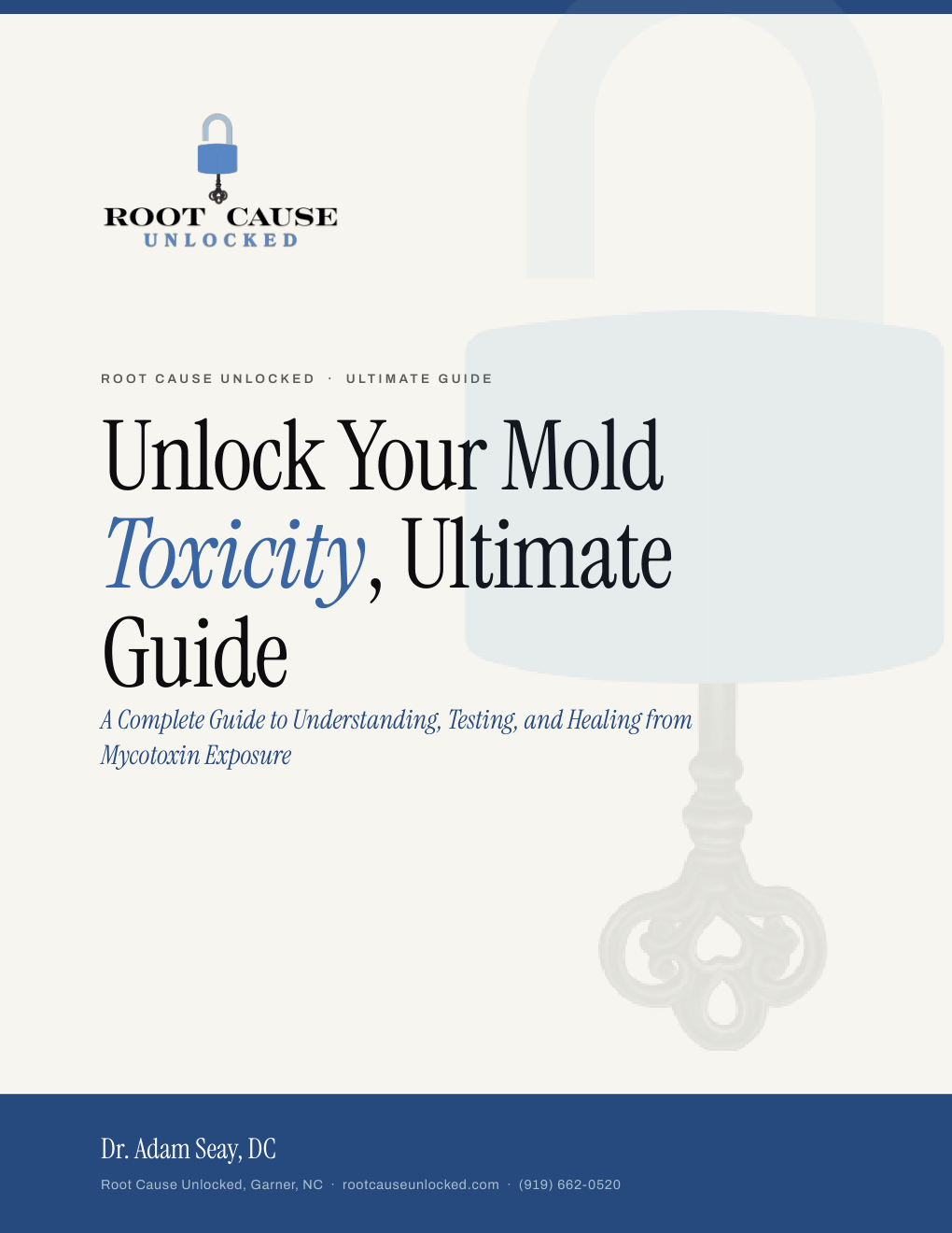 Cover of Unlock Your Mold Toxicity, Ultimate Guide