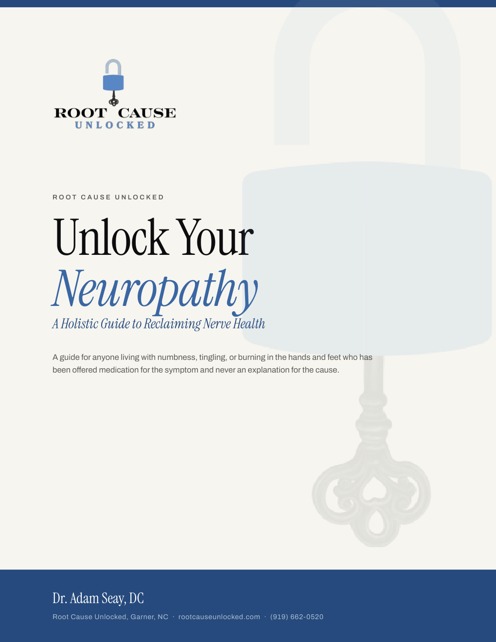 Cover of Unlock Your Neuropathy