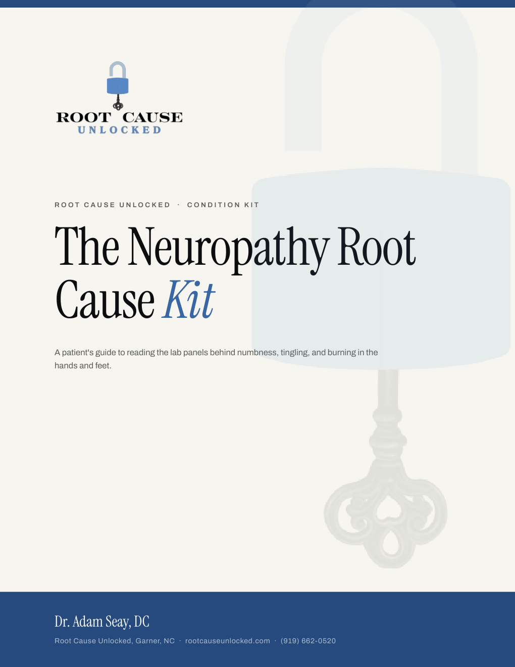 Cover of The Neuropathy Root Cause Kit