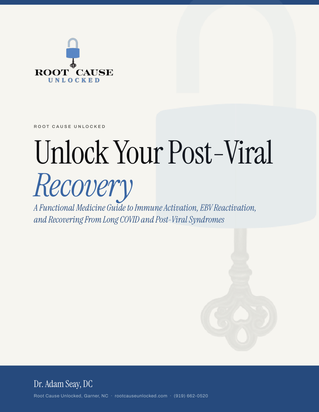 Cover of Unlock Your Post-Viral Recovery