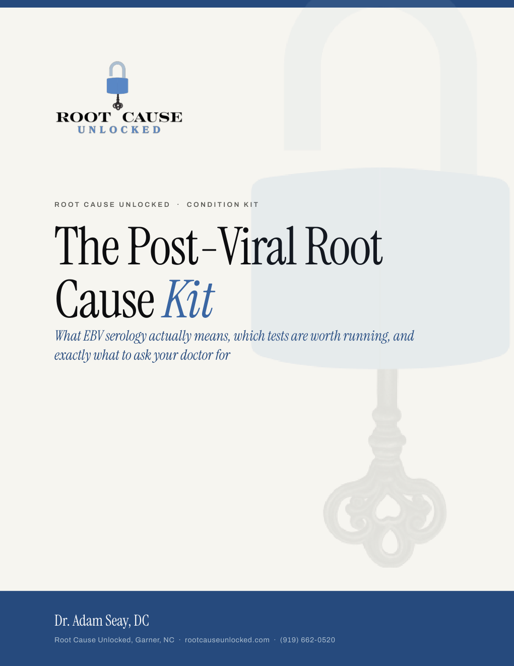 Cover of The Post-Viral Root Cause Kit