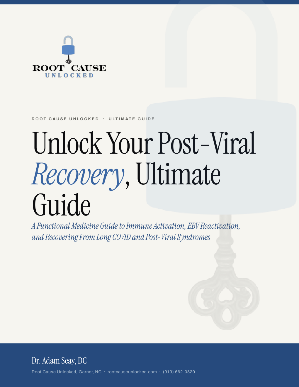 Cover of Unlock Your Post-Viral Recovery, Ultimate Guide