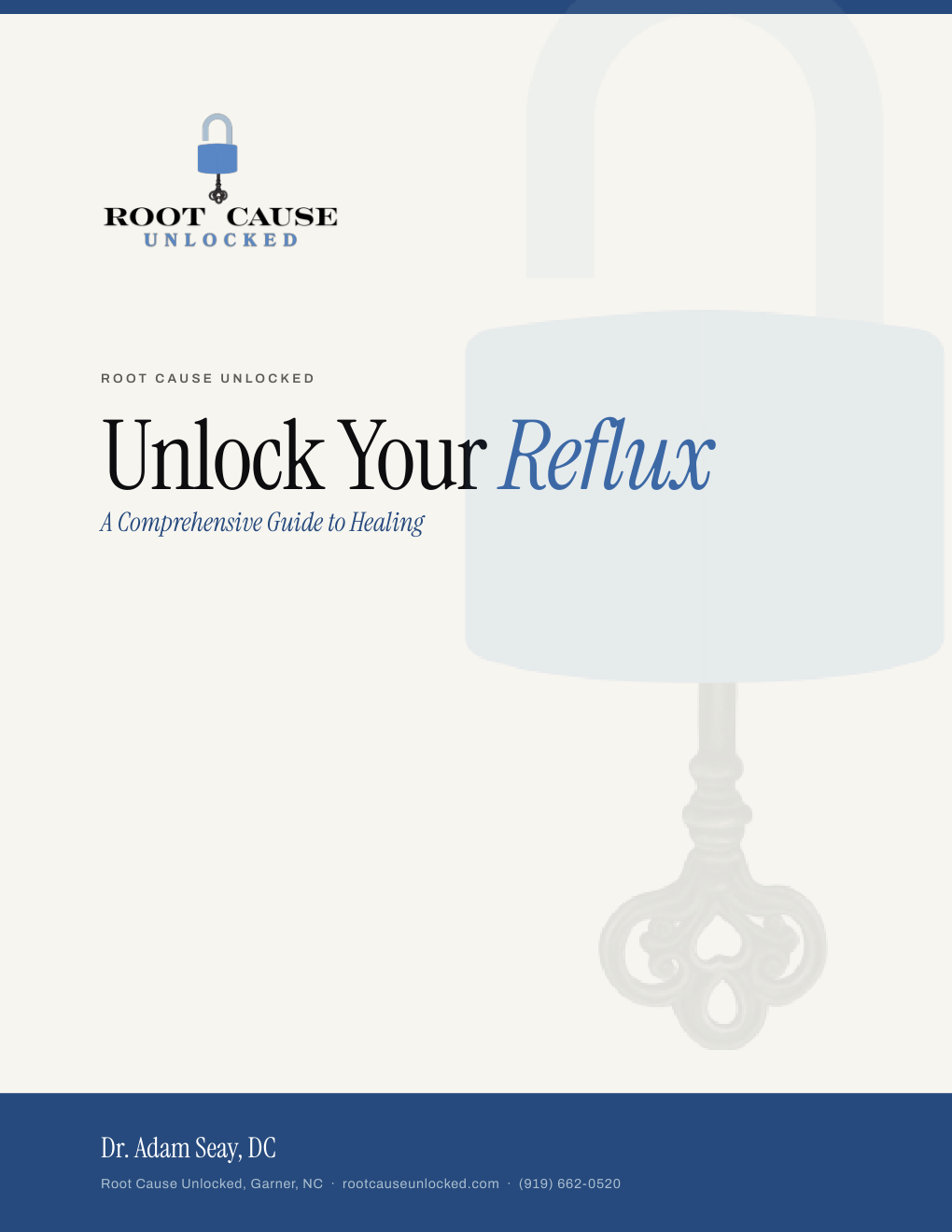 Cover of Unlock Your Reflux