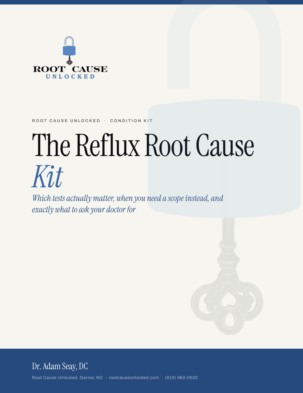 Cover of The Reflux Root Cause Kit